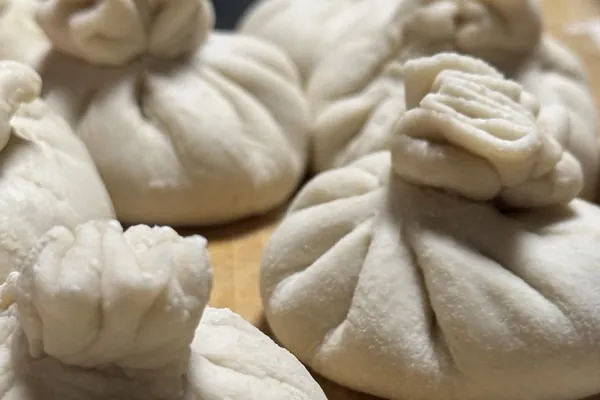 Хинкали, слепленные своими руками